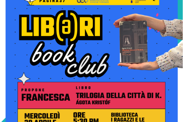 Liberi Book Club – 30 aprilee